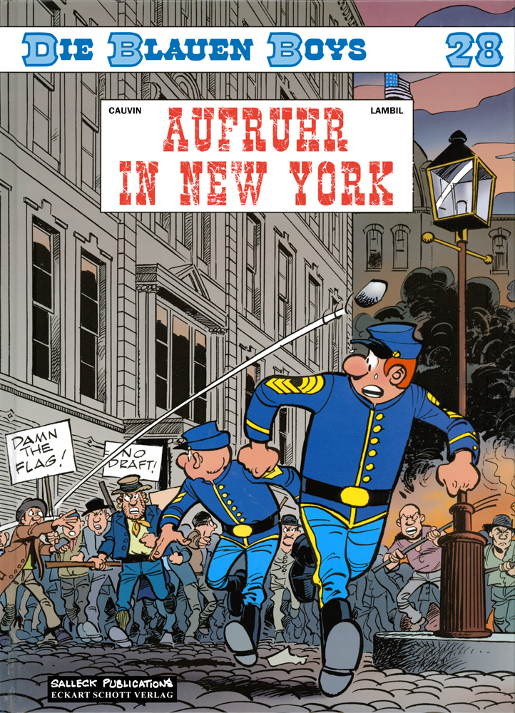 Blauen Boys 28: Aufruhr in New York 
